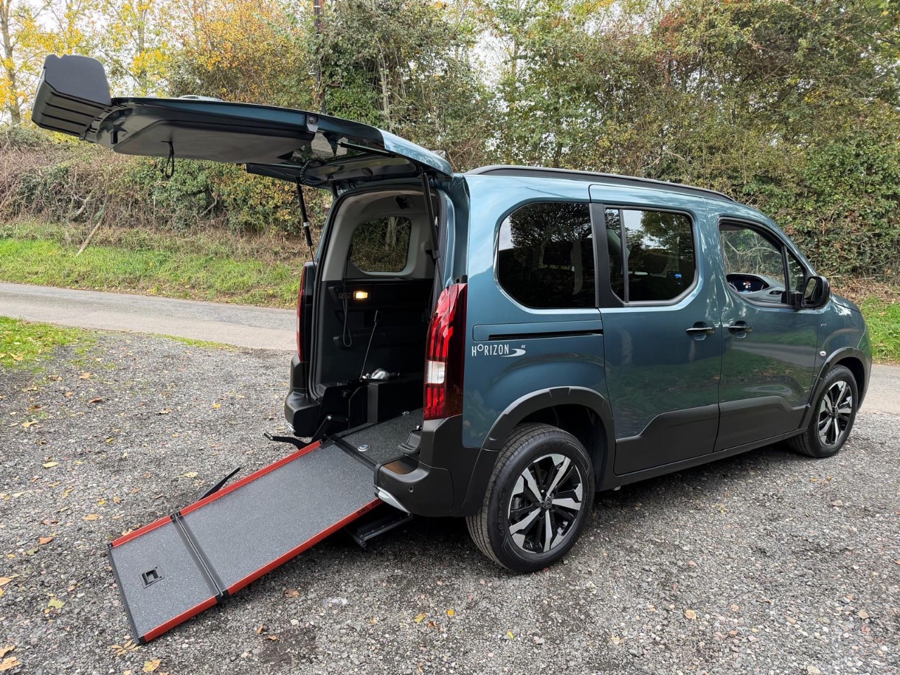 Blue 2026 Peugeot Rifter MPV Automatic